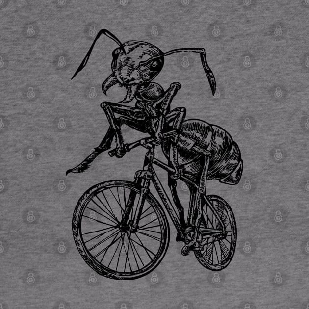 SEEMBO Ant Cycling Bicycle Bicycling Cyclist Biking Fun Bike by SEEMBO